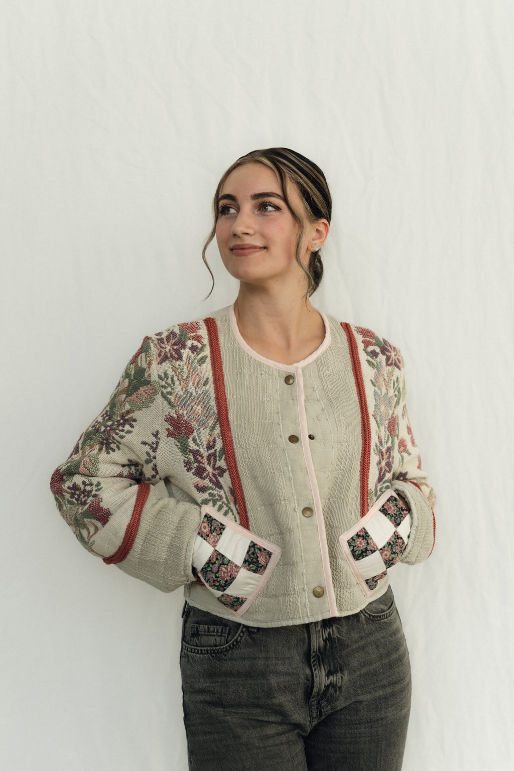 Elodie Quilted Tapestry Jacket