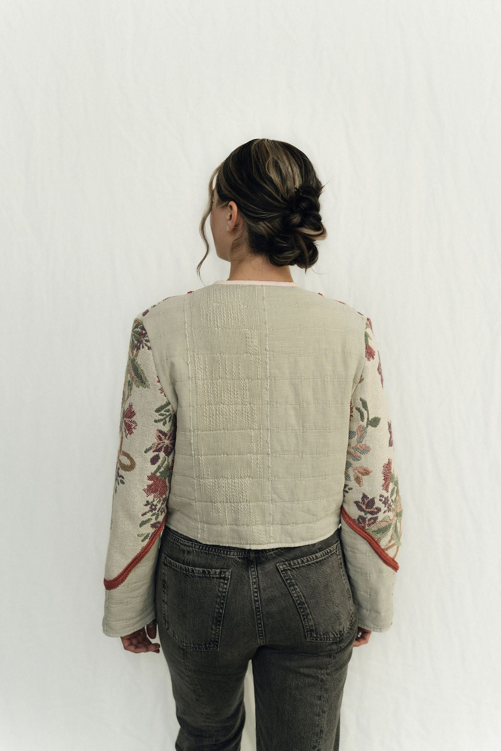 Elodie Quilted Tapestry Jacket